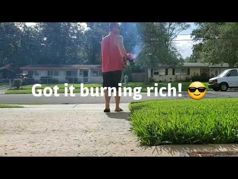 Milorganite fertilizer application | St.augustine grass cut at 4&quot;| Granular insecticide application