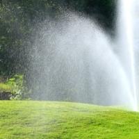 how much water is needed for lawns per week