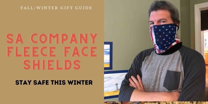 sa company fleece face shields