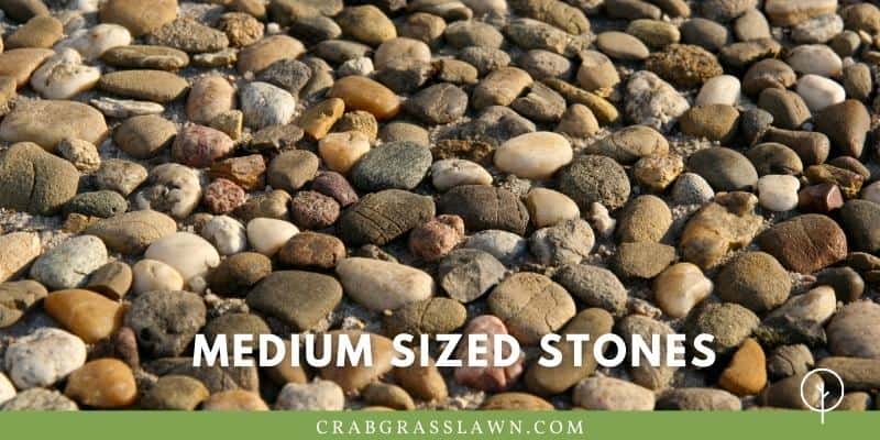 what do medium sized landscape stones look like?