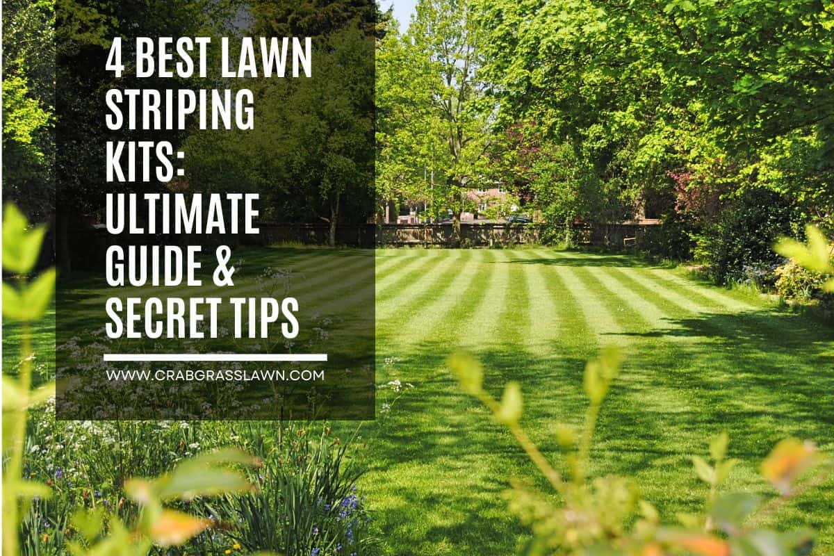 lawn striping kit
