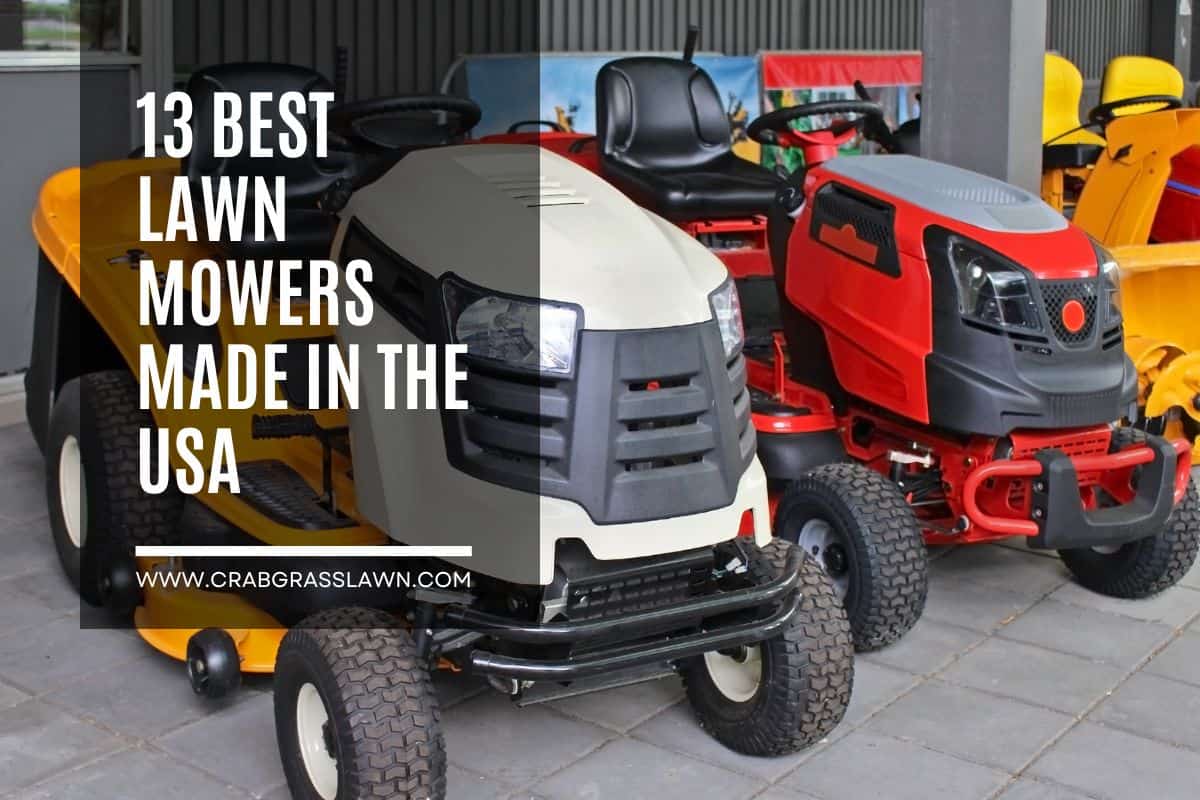 Lawn Mowers Made in USA