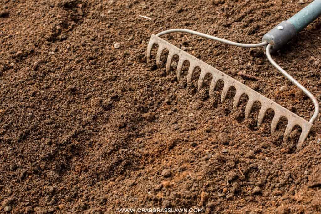 rake soil