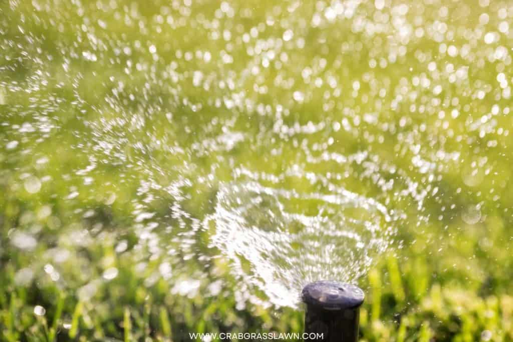 lawn sprinkler low water pressure